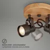 Briloner TAHUN GU10 Spotleuchte 2-fach 10W Antik-Grau Produktbild-Vorschau 1