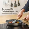 Set di 8 utensili da cucina in legno - Silicone resistente Anteprima dell’immagine prodotto 2