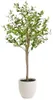 Kunstplant olĳfboom, 120 cm hoog, inclusief pot Productafbeelding-voorbeeld 1
