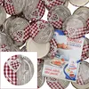 zestaw 50 wymiennych pokrywek Do 82 drewnianych serc Podgląd zdjęcia produktu 1