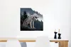 MuchoWow® Poster Wolf - Tier - Wald 50x50 cm - Produktbild-Vorschau 5