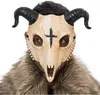 Dämonische Ziegenschädel Maske Produktbild-Vorschau 3