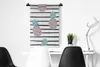 MuchoWow® Wandteppich Wandbehang Sommer - Ananas - Streifen Produktbild-Vorschau 4