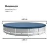 Intex-Schwimmbecken mit rundem Rahmen – 366 x 76 cm – Blau Produktbild-Vorschau 3