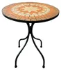 Dekorativer Mosaik Tisch Mosaiktisch Gartentisch Gartenmöbel Bistrotisch 60x70cm Anteprima dell’immagine prodotto