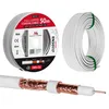 Cavo antenna Cavo coassiale RG6 Rame puro 100% Cu Cavo Anteprima dell’immagine prodotto 5