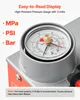 VEVOR Hydraulische Abdrückpumpe Druckprüfpumpe 11,36 L 0-50 Produktbild-Vorschau 6