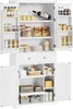 Küchenschrank Buffetschrank mit Verstellbaren Einlegeböden, Produktbild-Vorschau 4