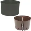 Set3 Hydro Blumenkübel Atlas anthrazit 28/19 + Kulturtopf + Produktbild-Vorschau 1