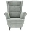 A light gray armchair is shown against a white background. Anteprima dell’immagine prodotto
