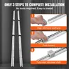 An instructional graphic showing how to install linear shafts. Anteprima dell’immagine prodotto