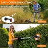 Akku-Rasentrimmer mit 2X21V Akku&Ladegerät, Elektrischer Produktbild-Vorschau 5
