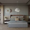Opviq, Wabi Sabi Soluna - White, Kronleuchter, Weiß, Produktbild-Vorschau 4