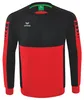 Erima Six Wings Sweatshirt Rot/Schwarz - XL Produktbild-Vorschau 1