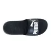 A top-down view of a black Puma slide sandal. Anteprima dell’immagine prodotto