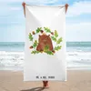 Mr. & Mrs. Panda Badehandtuch Bär König - Weiß - Geschenk, Produktbild-Vorschau 2