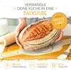 KRUSTENZAUBER Ovale Brotschlinge aus langlebigen Silikon Produktbild-Vorschau 2