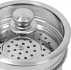 Dampfgar-Topf aus Edelstahl - 2-stöckiger Dampfgarer - 2 l Produktbild-Vorschau 10
