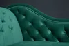 Chesterfield Design Récamière 170cm smaragdgrün Samt mit Produktbild-Vorschau 5