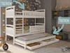 Lit mezzanine 90x200 cm avec lit gigogne Lit superposé avec Voir les images du produit 2