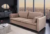 riess-ambiente Design Schlafsofa APARTMENT 215cm taupe Cord Produktbild-Vorschau 3