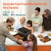 COSORI Dual Blaze TwinFry Heißluftfritteuse 10 L 2800 W, Produktbild-Vorschau 6