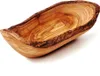 Baguetteschale aus Olivenholz, mit Naturrand 25 cm Produktbild-Vorschau 2