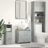 vidaXL Badezimmerschrank Betongrau 60x33x61 cm Produktbild-Vorschau 2