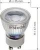 4x LED Lampen GU10 warmweiss 3W ø35m 230V Leuchtmittel Spot Produktbild-Vorschau 3