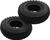 Two black rubber tires with inner tubes are shown against a white background. Anteprima dell’immagine prodotto
