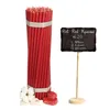 Candele di cera d'api rosse della Chiesa №20 50 pz - 1 kg Anteprima dell’immagine prodotto 2