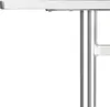 Table rectangulaire Bolero, acier inoxydable, 120 x 60 cm Voir les images du produit 2