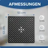 HGMD Anti-Rutsch-Duschmatte / Badematte - Schwarz- 53x53 cm Produktbild-Vorschau 7