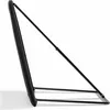 A side view of a black rebounder frame against a white background. Podgląd zdjęcia produktu