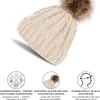 styleBREAKER Zopfmuster Bommelmütze, Strickmütze mit Produktbild-Vorschau 3
