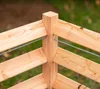 Westmann Holz Komposter Konni S Lärchenholz Natur 85x85x80 Produktbild-Vorschau 4