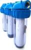 Wasserfilter 3-Stufen-System - 10" - 1" Gewinde - Einfache Produktbild-Vorschau 4