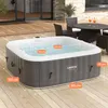 AREBOS Aufblasbarer Whirlpool "Barcelona", 185x185 cm, In- Produktbild-Vorschau 10