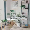 An ironing board set up in a room with plants and shelving. Anteprima dell’immagine prodotto
