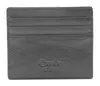 Esquire Leder Kartenetui Oslo Nappa Card Holder Black Produktbild-Vorschau 5