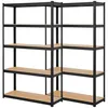 Opbergrek - Stellingkast - 875 KG -  Metaal - Zwart - 180 x Productafbeelding-voorbeeld 9