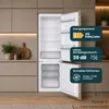 homeX CFB2491E Einbaukühlschrank mit Gefrierfach, Einbau Produktbild-Vorschau 6