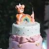 1 Stück Regenbogen Deko Cake Topper, Personalisierter Produktbild-Vorschau 4