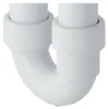 Geberit Spültisch-Ablauf G1 1/2 x 40mm, weiß, robust, Produktbild-Vorschau 10