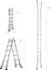 SucceBuy 20ft teleskopický rebrík s A-rámom, kompaktný Náhľad obrázku produktu 8