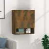 The Living Store Wandschrank Räuchereiche 60x31x70 cm Produktbild-Vorschau 1