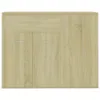 vidaXL Credenza rovere Sonoma 88x30x70 cm materiale a base Anteprima dell’immagine prodotto 12