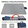 Wodoodporna mata piknikowa 150×200 cm – składający się koc Podgląd zdjęcia produktu 2
