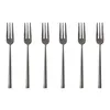 Sambonet Rock Edelstahl/PVD 2Black Set 6 Kuchengabeln Anteprima dell’immagine prodotto 1