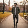 Czapka beanie, jednolity kolor, czarny Podgląd zdjęcia produktu 3